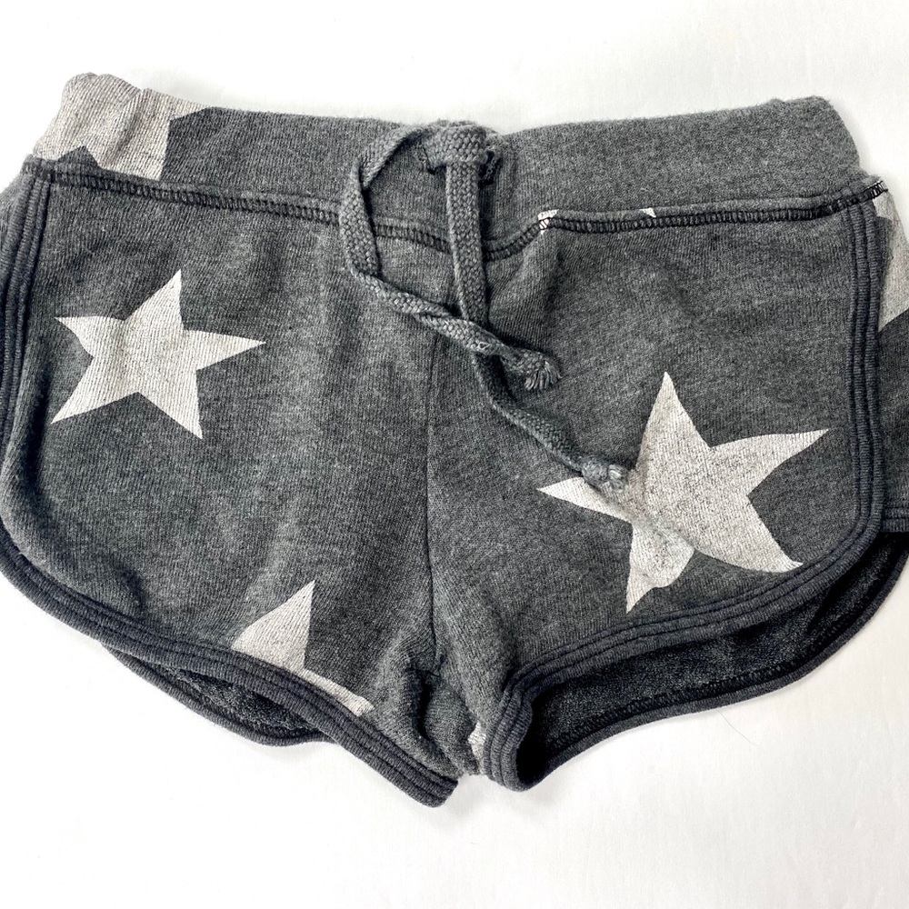 GIRLS T2 LOVE CHARCOAL GREY SHORTS